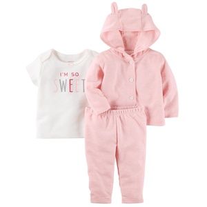 Carter's Baby Girl 3-Piece Set (New with Tag)